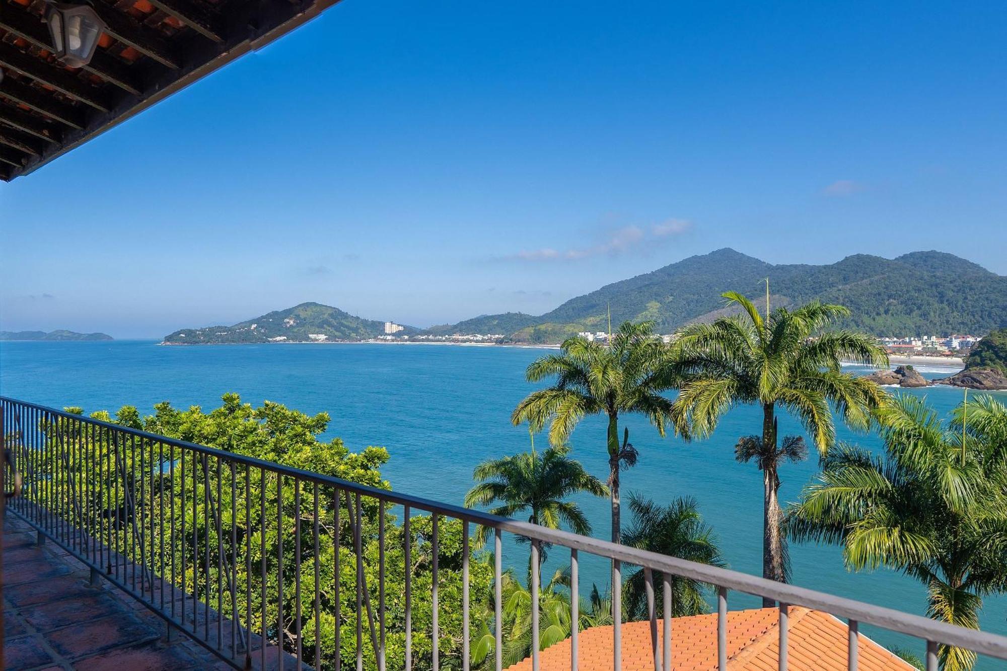 Mansao Com Area Gourmet E Vista Para A Praia Убатуба Экстерьер фото